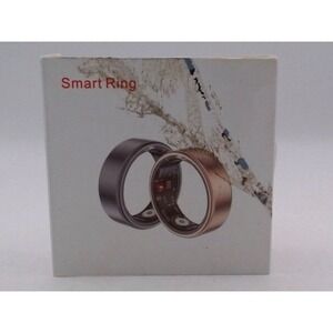 Smart Ring - Gold Plated with Case, Size: 9, BRAND NEW IN BOX
